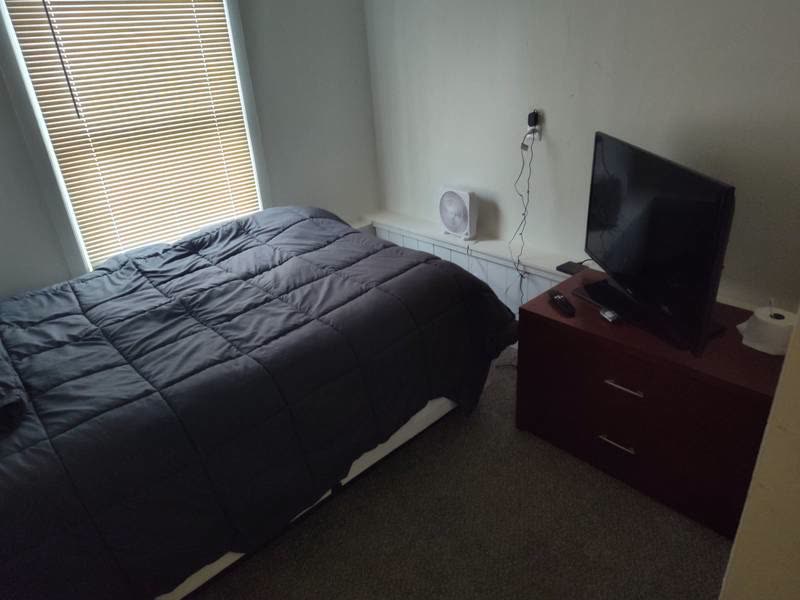 Private resident bedroom at Tina Marie's sober living home, Dayton, Ohio